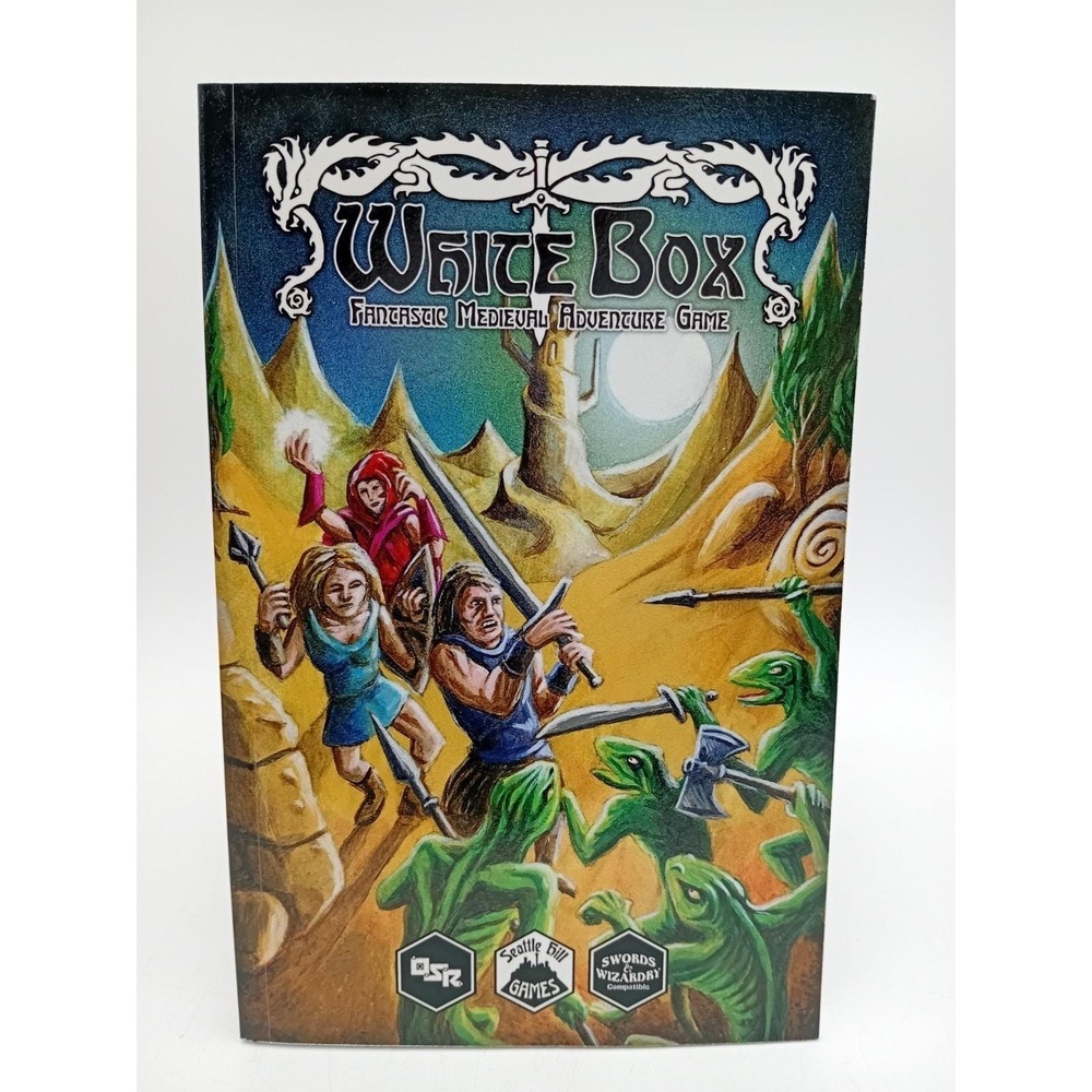 Seattle Hill RPG White Box Fantastic Medieval Adventure Game (Color Cover) EX